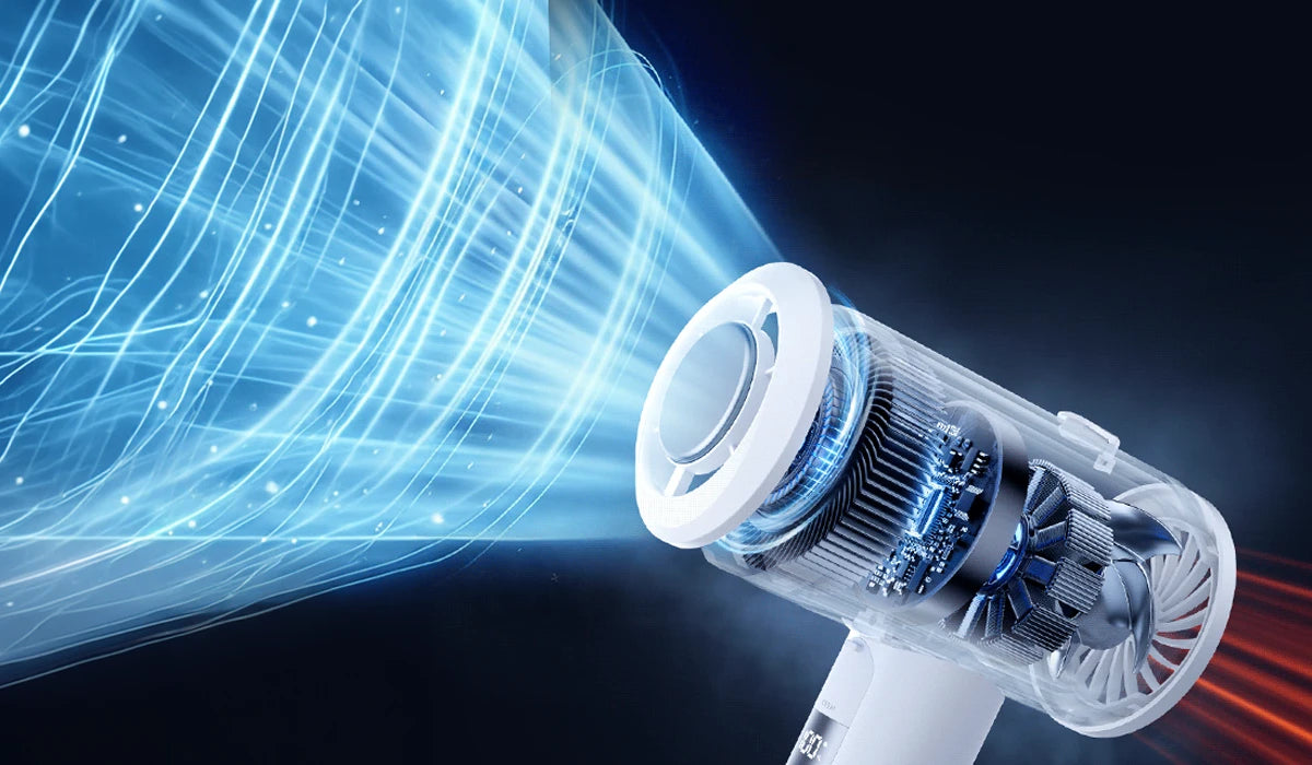 FAN101 with 11500 RPM motor helps create more concentrated airflow for quick cooling