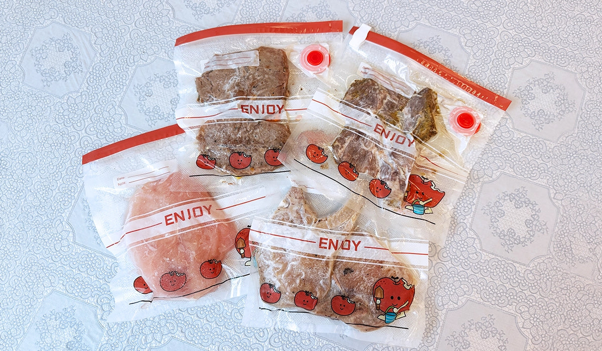 food vacuum bags for sous vide cooking