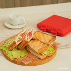 DR. Cook Microwave Sandwich Press for breakfast