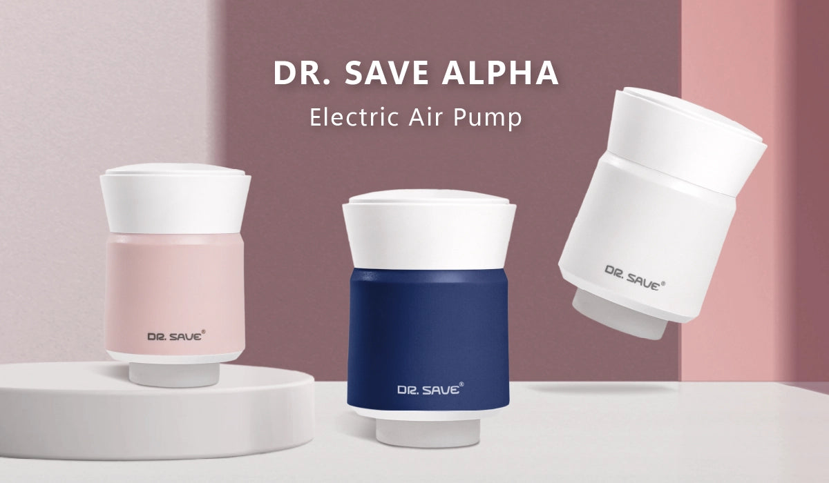 DR. SAVE compact air pump for travel storage bags